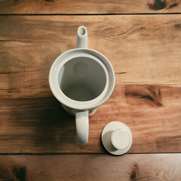 Vintage Mid Century Modern Thomas Germany China Teapot with Sugar and Creamer - Picture 10 of 11